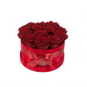 Happy Box 13 trandafiri roşii