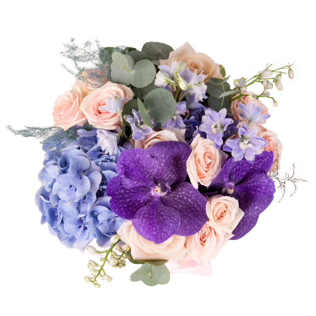 Happy Box mov cu albastru - imagine 2